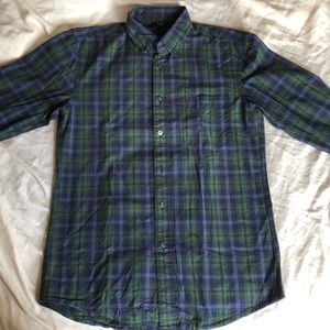 Uniqlo Plaid Button Down Shirt